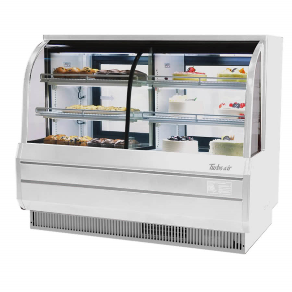 Dual Dry Refrigerated Bakery Display Case Turbo Air Tcgb 60 Co